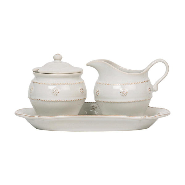 Sugar and outlet creamer set