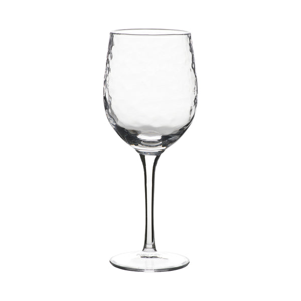 TEXTURED CRYSTALLINE WINE GLASS