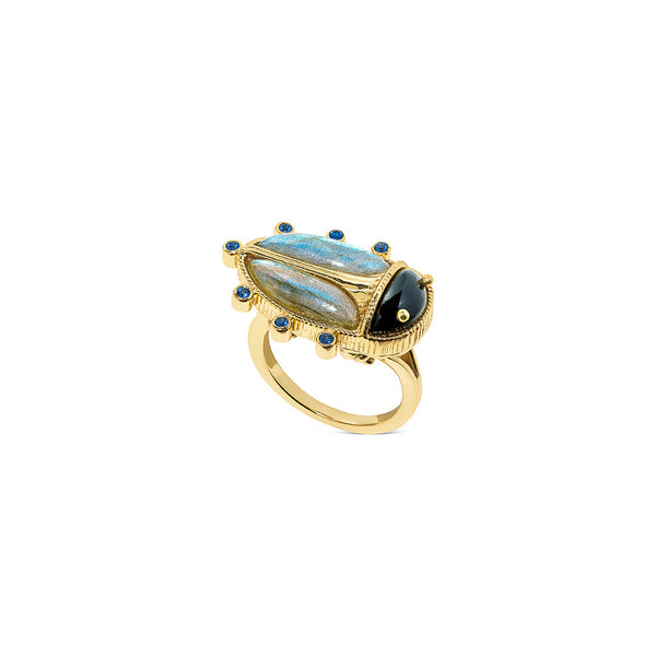 Scarab Ring - Size 7 | Capucine De Wulf